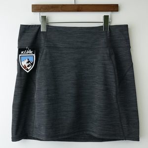 KUHL Women's Skulpt Skort Charcoal Heathered M NWT